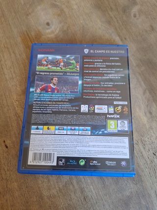 Juego ps4 pro evolutión soccer 2015