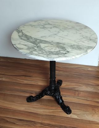 Mesa bistró mármol