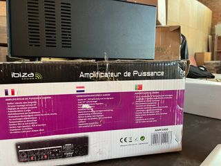 AMPLIFICADOR PROFESIONAL IBIZA 2 X 800 W