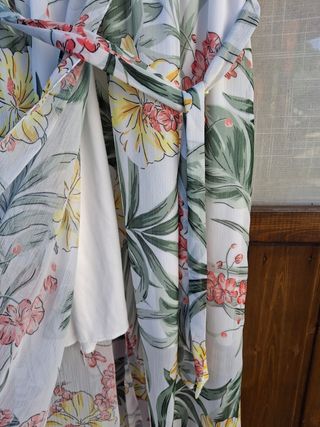 Vestido vaporoso hasta talla 40