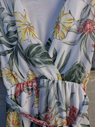 Vestido vaporoso hasta talla 40