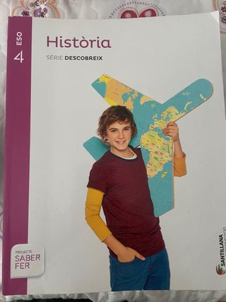 Llibre text Historia SANTILLANA 4ESO