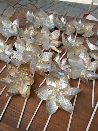 18 girandole riflettenti per volatili