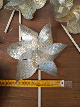 18 girandole riflettenti per volatili
