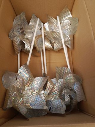 18 girandole riflettenti per volatili