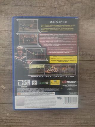 Mortal Kombat Deception ps2 