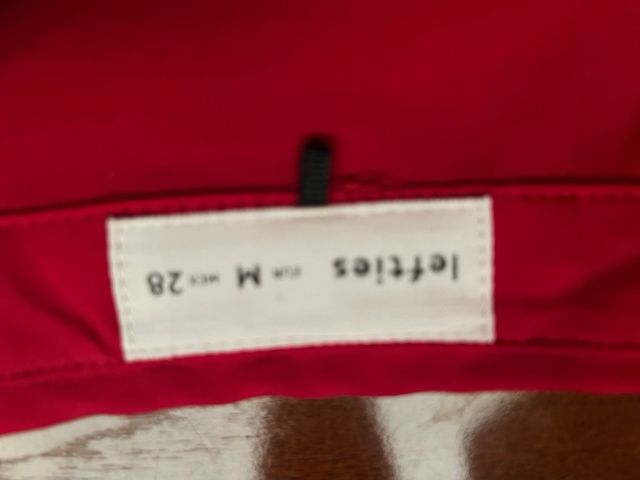 Vestido camisero rojo