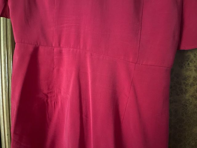 Vestido camisero rojo