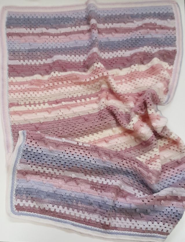 Copertina uncinetto bambino fatta a mano