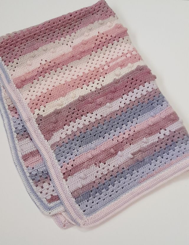 Copertina uncinetto bambino fatta a mano