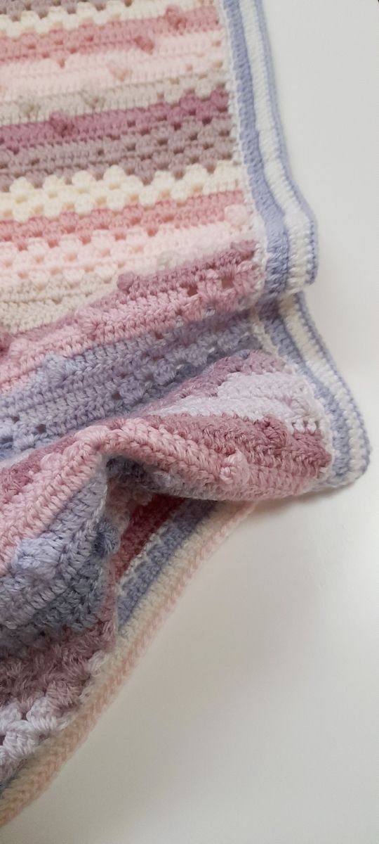 Copertina uncinetto bambino fatta a mano