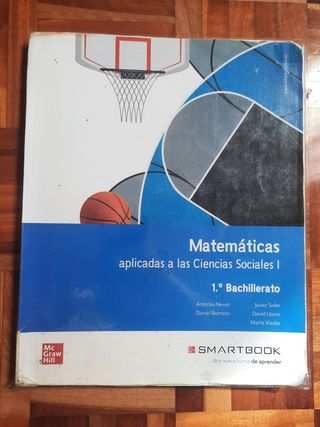 Libro matemáticas 1 bach ccss