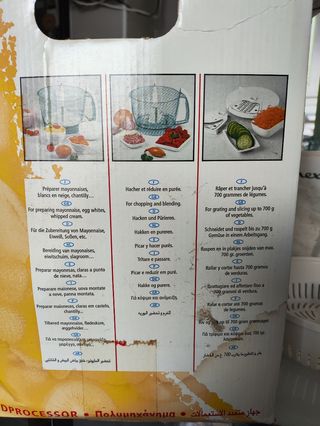 Maquina de cocina moulinex.