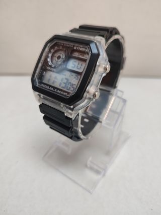 Reloj de Pulsera Synoke Negro Trasparente Nuevo