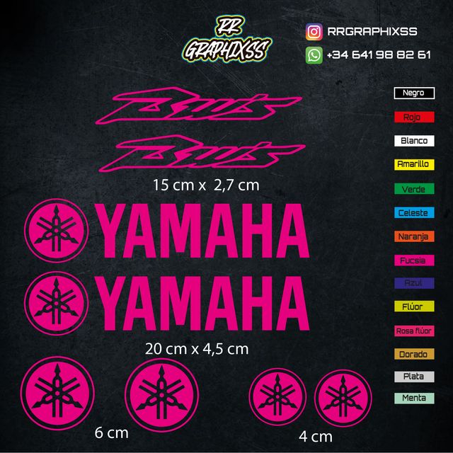 Kit Pegatinas Yamaha Bws