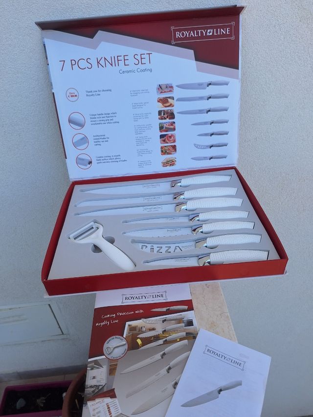 Set di 7 coltelli della Royalty Line