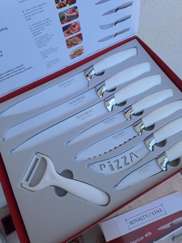 Set di 7 coltelli della Royalty Line