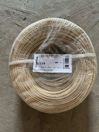 Rollo cable telecomunicaciones 1X2X0,51