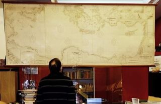 MAPA DOBLE VINTAGE MEDITERRÁNEO ¡NUEVO PRECIO!