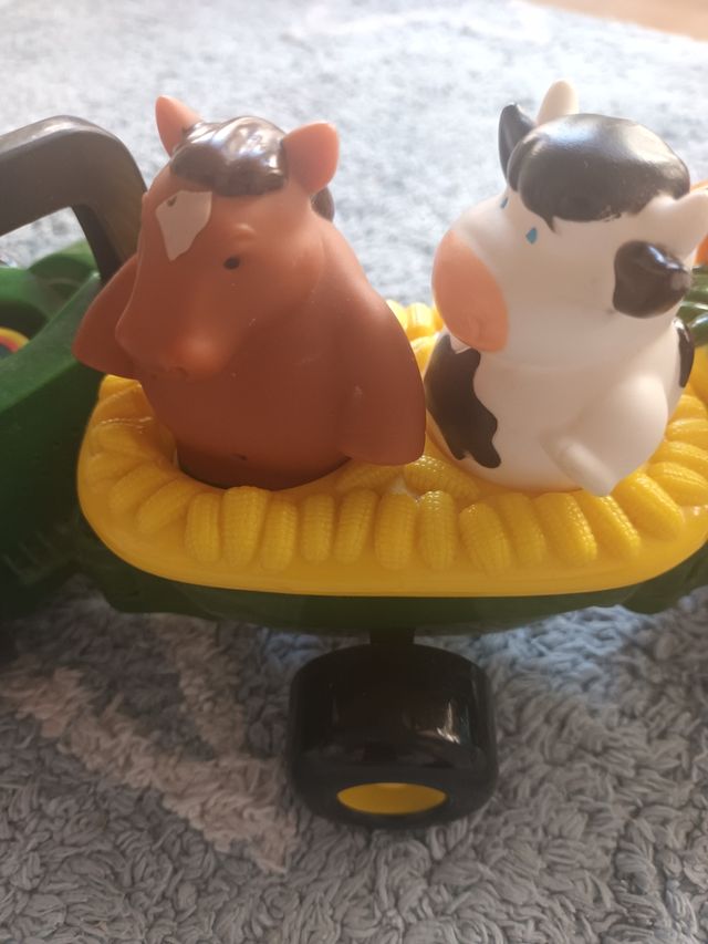 Tractor Mc Donald con animales y sonido