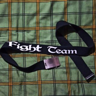 Cintura tela uomo con fibbia FIGHT TEAM dsquared