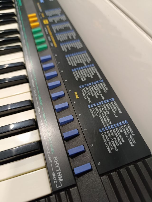 CASIO TONE BANK SA-20 CON CAJA Y ALIMENTADOR