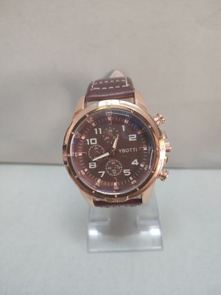 Reloj de Pulsera Ybotti Esfera Marrón Nuevo