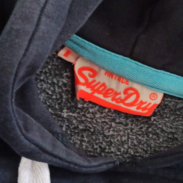 Felpa con cappuccio SUPERDRY tg. XL dsquared gucci