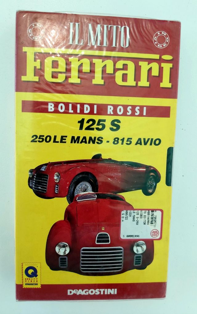 Videocassetta Mito Ferrari