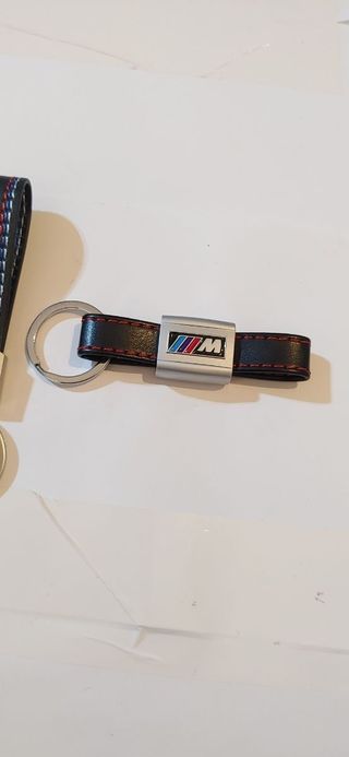 Llaveros M para Bmw, aleación y piel sintética.