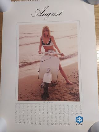Calendario Vespa 1996 - Britt / Elsa 