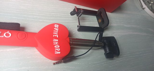 Palo selfie 100cm, con botón empuñadura