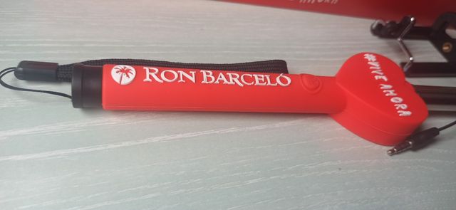 Palo selfie 100cm, con botón empuñadura