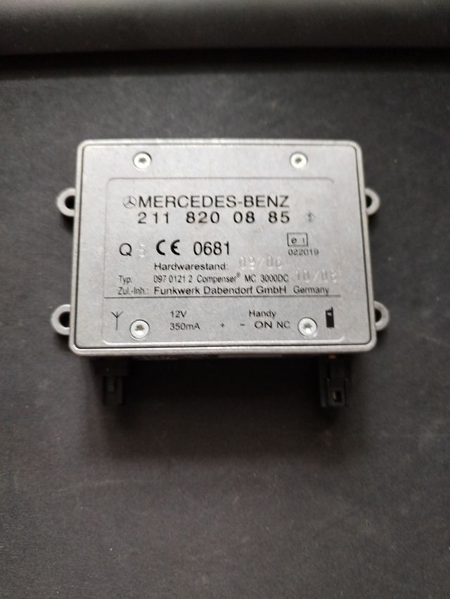 Unità di controllo dell'amplificatore Mercedes