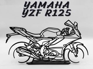 Maqueta Yamaha YZF R125 - 20cm