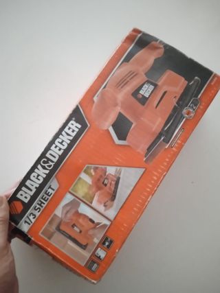 Lijadora Black and Decker