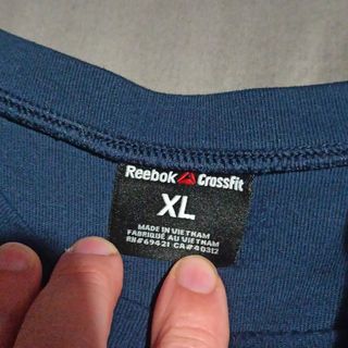 Felpa girocollo tessuto tecnico REEBOK crossfit xl