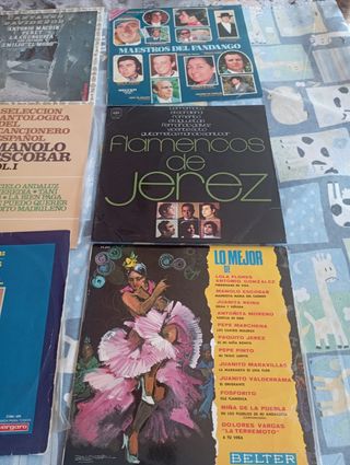 Vinilos flamencos antiguos
