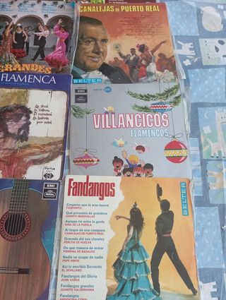 Vinilos flamencos antiguos