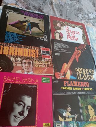 Vinilos flamencos antiguos