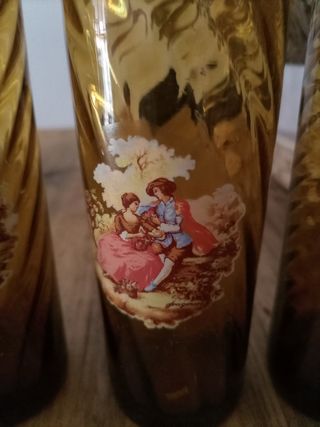 5 vasos de tubo 