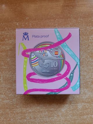 Moneda 10€ Plata ESP24 Equipo Olimpico
