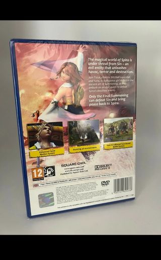 Final Fantasy X PRECINTADO REINO UNIDO
