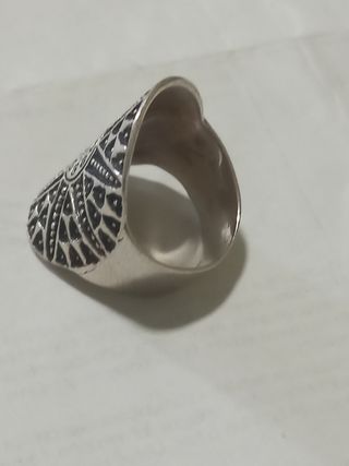 Anillo de plata 