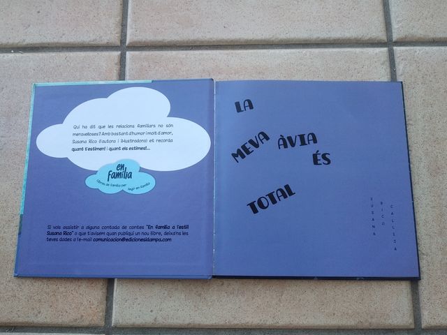 Cuento "La meva àvia és total"