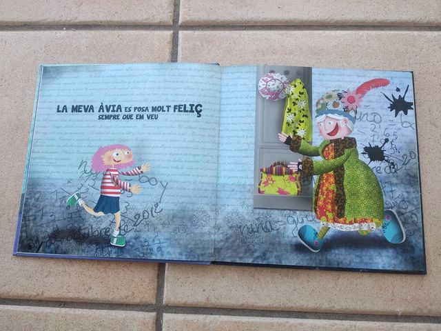 Cuento "La meva àvia és total"