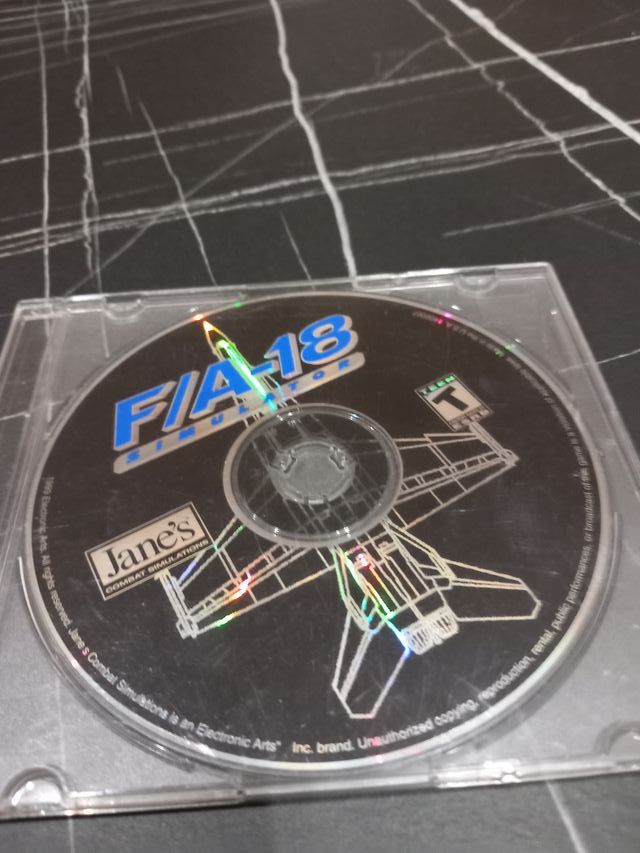 JUEGO EN CD F18 DE JANES ORIGINAL SOLO JUEGO PC