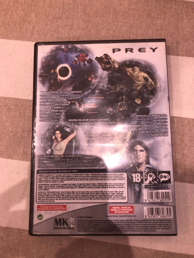 PREY JUEGO ORIGINAL PC