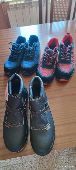 Zapatos de seguridad nuevos 