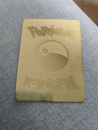 Carta metal Pokémon